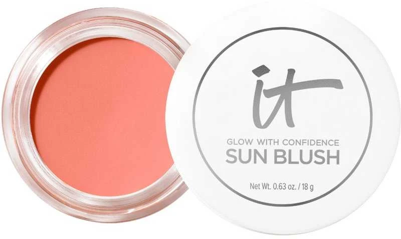 „It Cosmetics Glow With Confidence Colorete 20“ – šviesiai vidutinė spalva, 18 g