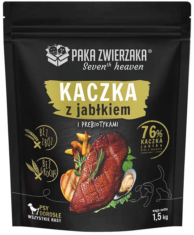 Paka Zwierzaka šunų ėdalas anties ir obuolių skonio 1,5kg