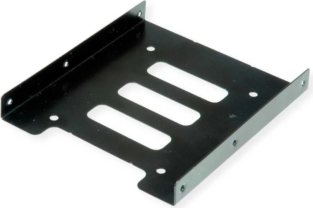 Roline ROLINE tvirtinimo adapteris, 3,5 colio rėmas 1x 2,5 HDD/SSD diskui, metalinis, juodas