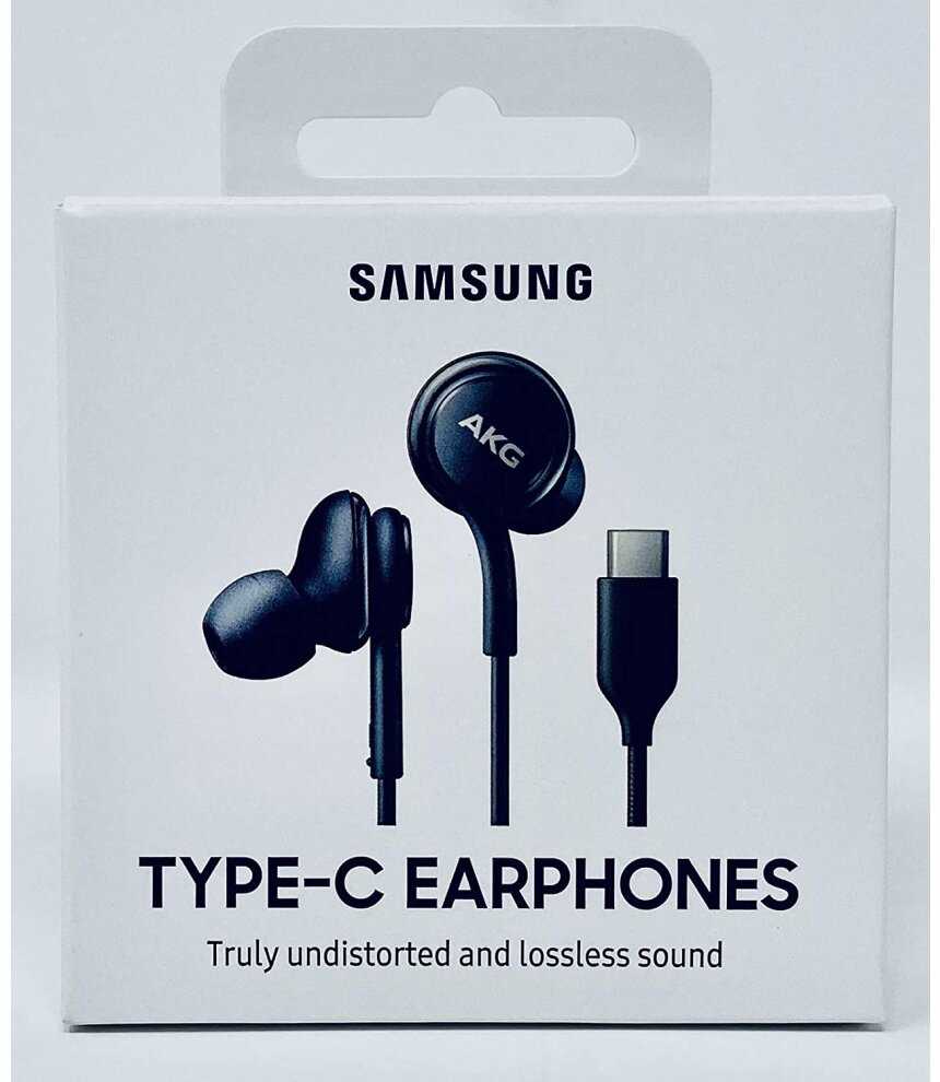 Samsung AKG EO-IC100BBEGWW laidinės ausinės USB-C juodos spalvos