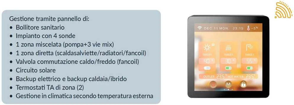 Aukštatemperatūrinis Šilumos Siublys Monoblokas Innovita Grigna R290 13M vienos fazės