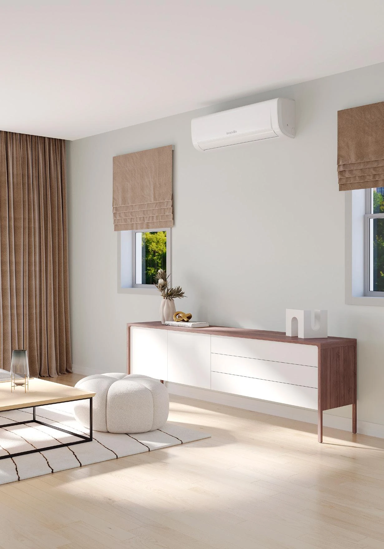 Oro kondicionieriaus vidinis blokas Innovita Brezza IN 18000 (5.27 kW) aprašymas - Prekės nuotrauka