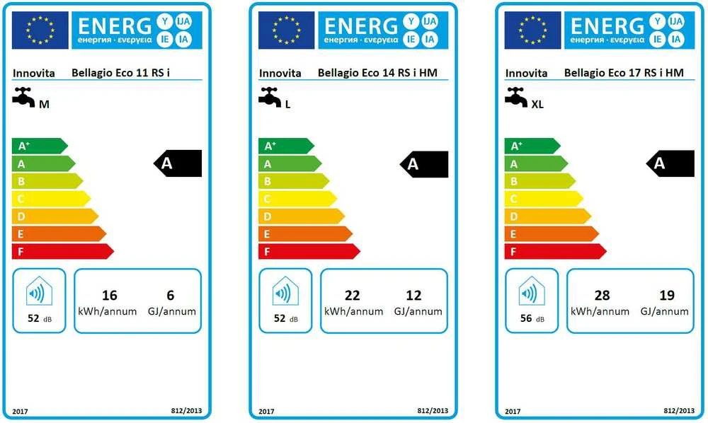 Dujinis vandens šildytuvas Innovita Bellagio Eco 11 RS i (29,8 kW) MTN+GPL Outdoor