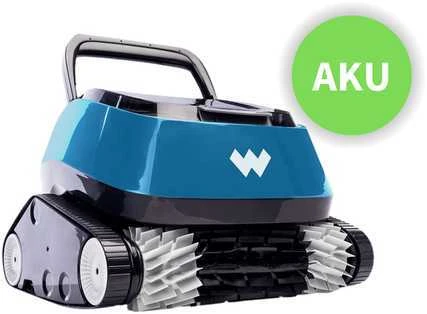Akumuliatorinis baseino robotas dugnui, sienoms ir vandens linijai Azuro Warrior