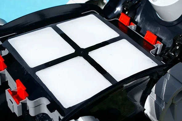 Automatinis baseino valymo robotas Juodas CORAL