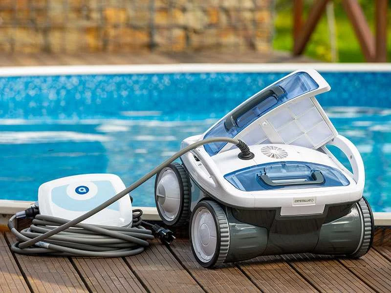 Baseinų dulkių siurblys robotas Crystallic
