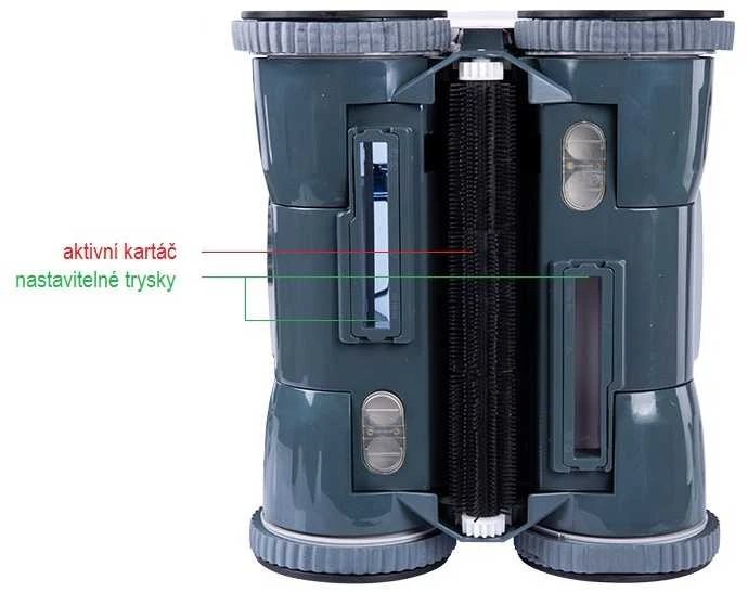 Baseinų dulkių siurblys robotas Crystallic