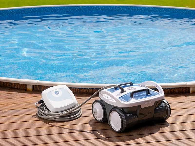 Baseinų dulkių siurblys robotas Crystallic