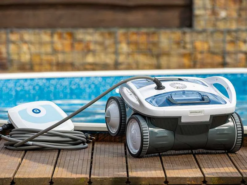 Baseinų dulkių siurblys robotas Crystallic