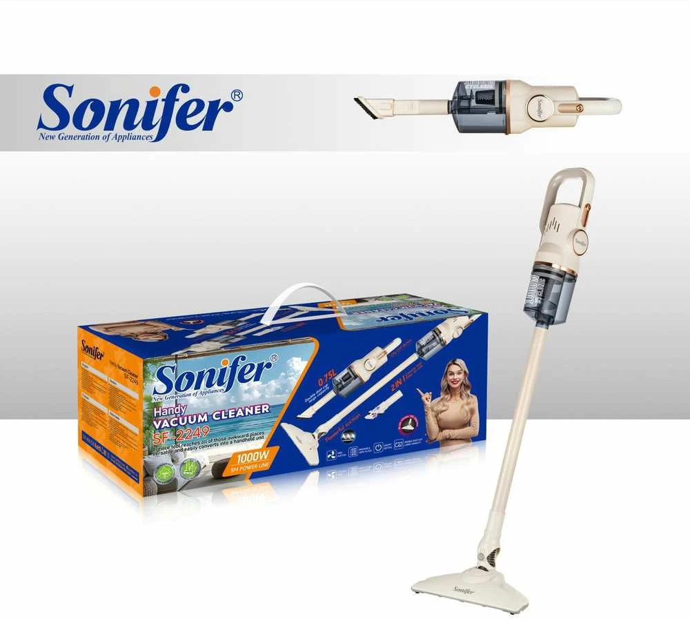 Belaidis/Rankinis dulkių siurblys Sonifer SF-2249 – 1000 W, cykloninis, HEPA