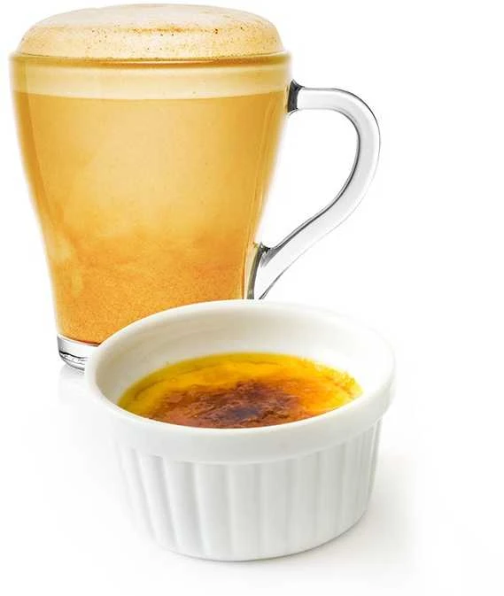 Dolce Vita Crème Brûlée — crème brûlée skonio kavos kapsulės 16vnt. (tinka Dolce Gusto* sistemai)
