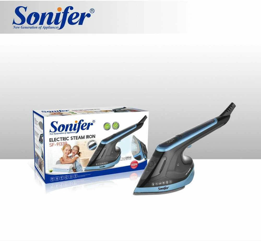 Garinis lygintuvas Sonifer SF-9133B – 1800 W, 3-in-1 keramika