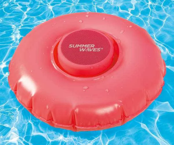 „H2O Beats“ plūduriuojanti kolonėlė + „Bluetooth“ raudona