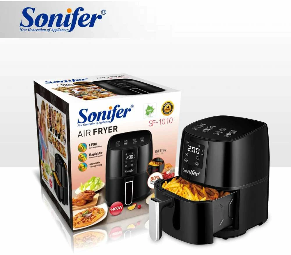 Karšto oro gruzdintuvė Sonifer SF-1010, 4,2 l, LED, 1400 W