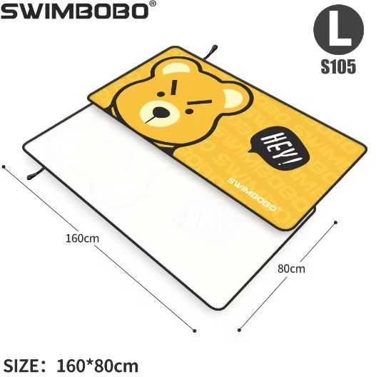 Mikropluošto rankšluostis 160x80cm SWIMBOBO