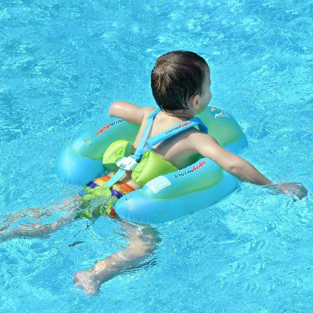 Mokomasis plaukimo ratukas rožinis SWIMBOBO L