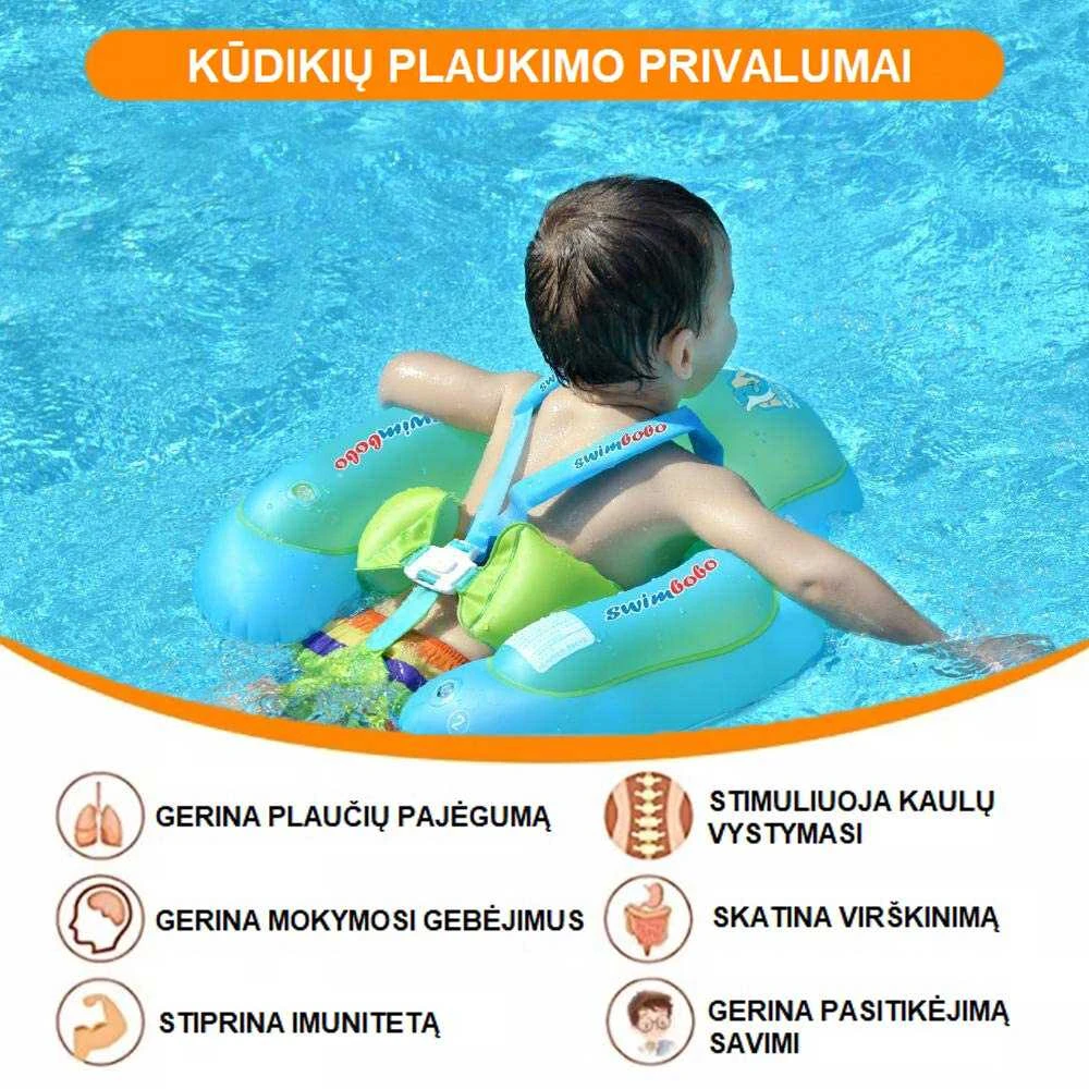 Mokomasis plaukimo ratukas SWIMBOBO S