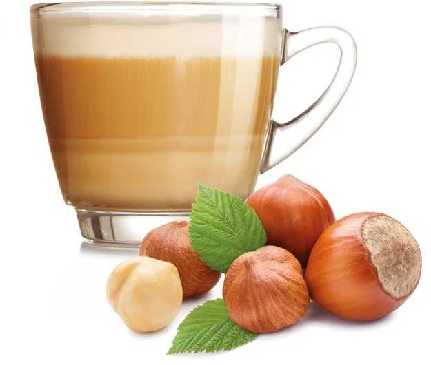 Dolce Vita Nocciolone — lazdynų riešutų cappuccino kavos kapsulės 16vnt. (tinka Dolce Gusto* sistemai)