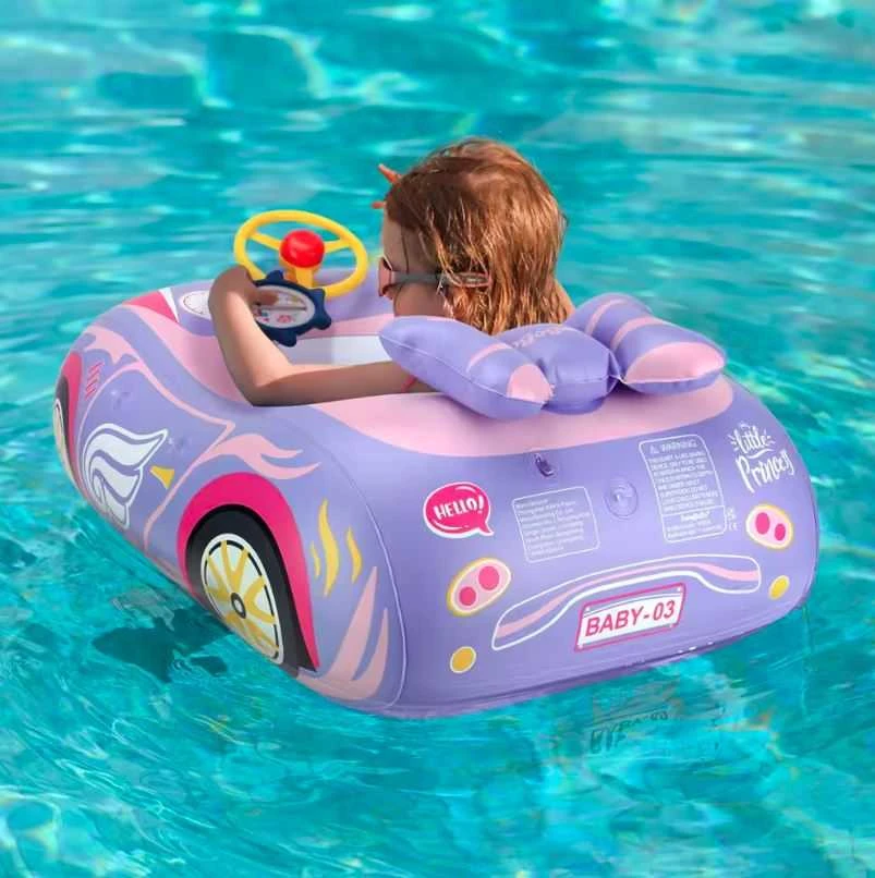 Pripučiamas automobilis baseinui SWIMBOBO