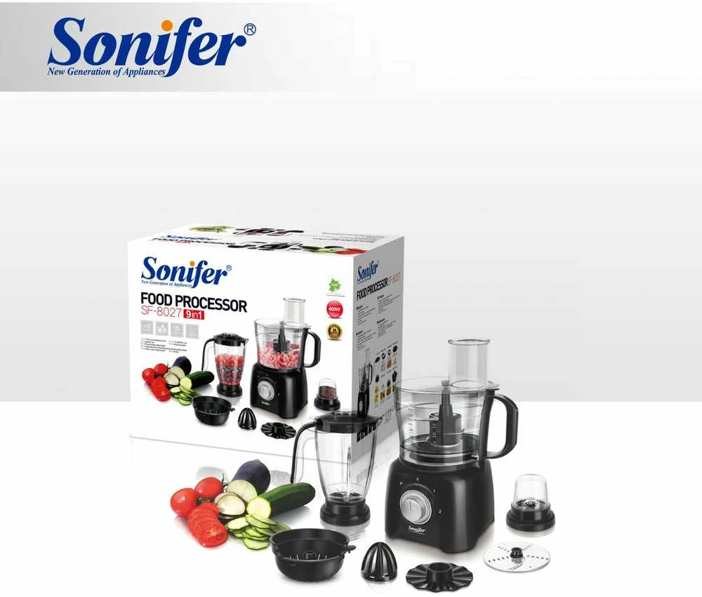Virtuvinis kombainas Virtuvės kombainas Sonifer, 9in1, 400 W, 1,5 l