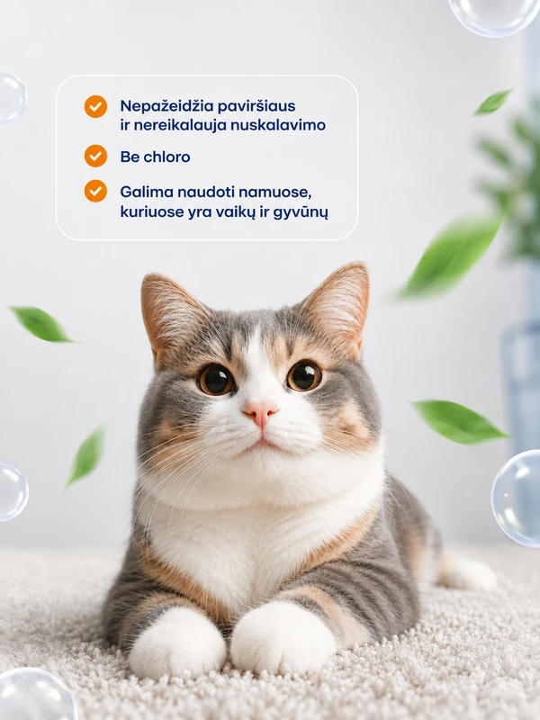 Universalus valymo koncentratas Roborock / Dreeme / Xiaomi robotams siurbliams – 500ml, CONEL