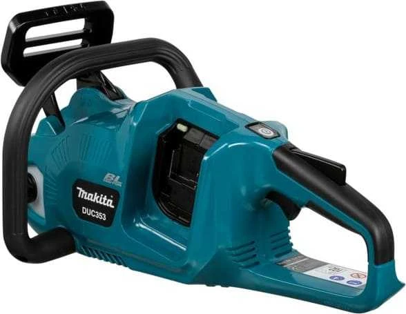 Makita DUC353Z Akumuliatorinis grandininis pjūklas, 2X18V, BL, 35cm, 20 m/s, be akumuliatorių ir kroviklio