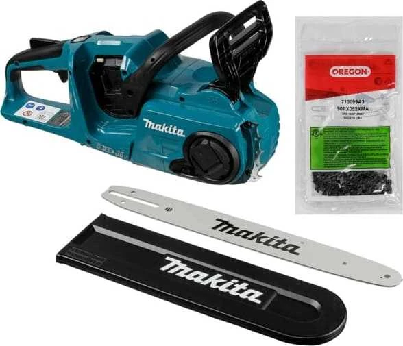 Makita DUC353Z Akumuliatorinis grandininis pjūklas, 2X18V, BL, 35cm, 20 m/s, be akumuliatorių ir kroviklio