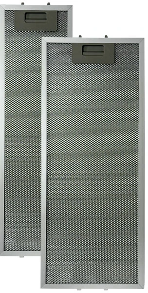Aliuminio filtras gartraukui, 2vnt., 49.85x20.65/15.65cm AL-TCS400 HEINNER