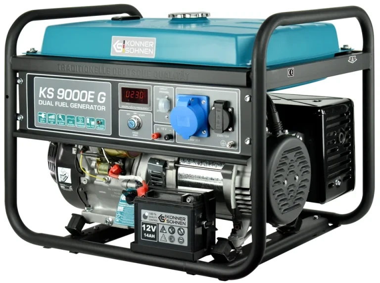 Könner&söhnen Benzininis dujinis generatorius 6000 W KS 9000E G KONNER & SOHNEN