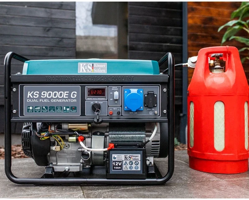 Könner&söhnen Benzininis dujinis generatorius 6000 W KS 9000E G KONNER & SOHNEN