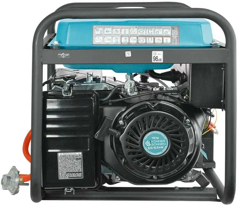 Könner&söhnen Benzininis dujinis generatorius 6000 W KS 9000E G KONNER & SOHNEN