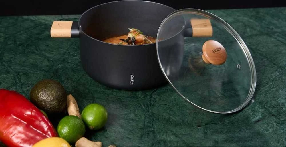 Cooking By Heinner Puodas aliuminio su keramikos danga 5.3L 24x12.5cm HR-SNT-S24 HEINNER