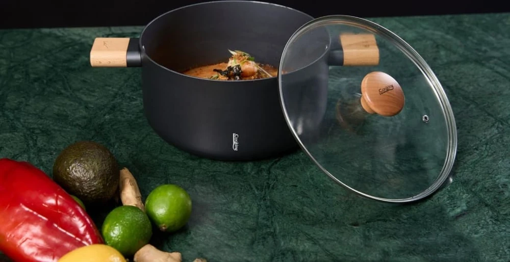 Cooking By Heinner Puodas aliuminio su keramikos danga 5.3L 24x12.5cm HR-SNT-S24 HEINNER