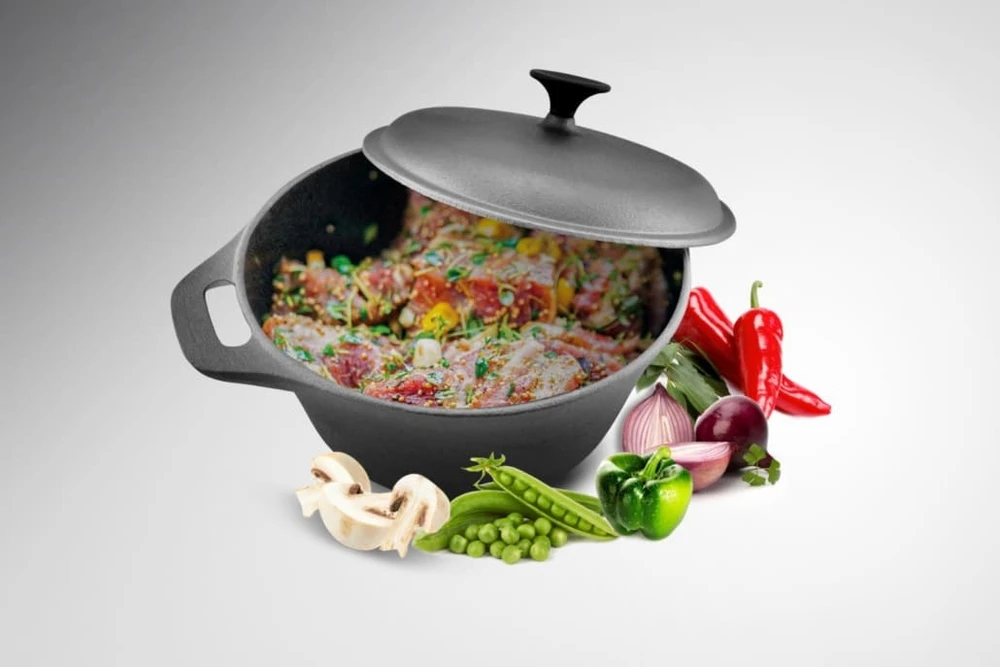 Cooking By Heinner SEMIOALA FONTA PURA+CAPAC 24x10.8CM,3.8L, HEINNER GAMINAMA MAISTO PRODUKCIJA