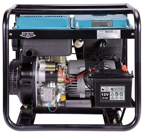 Dyzelinis generatorius 5500W, KS 6100HDE (EURO V), KÖNNER & SÖHNEN