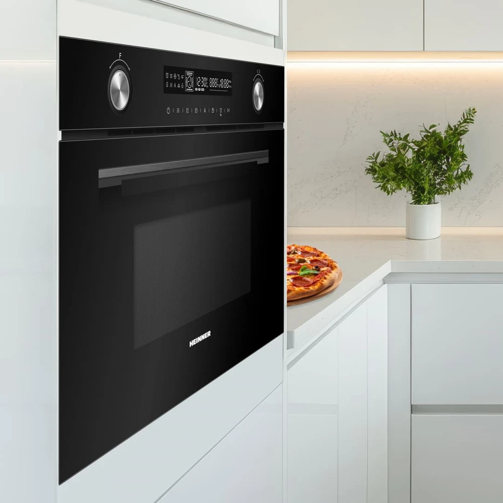 Įmontuojama mikrobangų krosnelė 900W, 34L HMW-MDBI34CTBK HEINNER