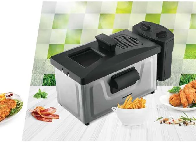 Fritiūrinė /gruzdintuvė 1800W HDF-1800SS HEINNER
