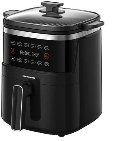Gruzdintuvė HEINNER KARŠTO ORO GRILIUOTUVĖ IR GRILIS VastCook HAFG-B5BK2600