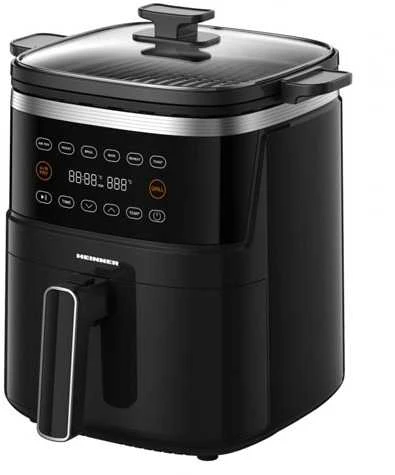 Gruzdintuvė HEINNER KARŠTO ORO GRILIUOTUVĖ IR GRILIS VastCook HAFG-B5BK2600