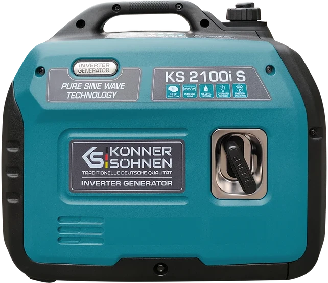 Könner&söhnen Inverterinis benzininis generatorius 1800 W KS 2100i S KONNER & SOHNEN