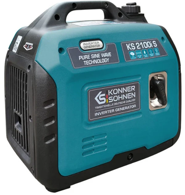 Inverterinis benzininis generatorius 1800 W KS 2100i S KONNER & SOHNEN