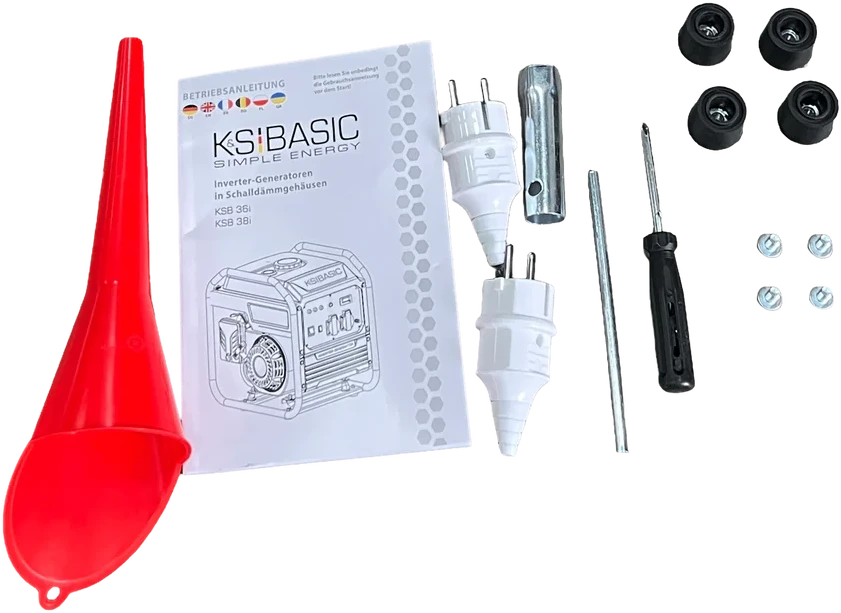 Inverterinis benzininis generatorius 3500 W KSB 38i, KÖNNER & SÖHNEN