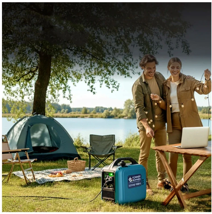 Inverterinis benzininis generatorius 2000W KS 1900i S KONNER & SOHNEN
