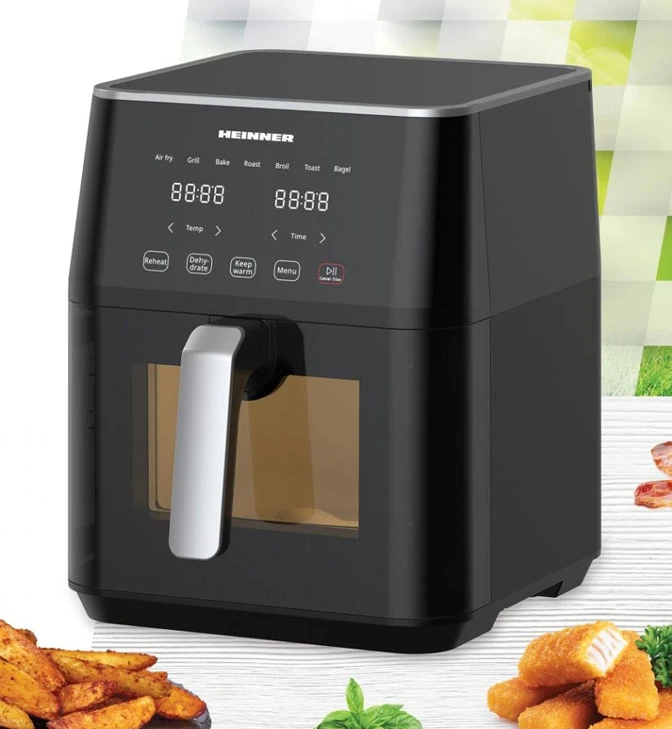 HEINNER CYCLONEFRY COOK HAF-M7BK1800 karšto oro gruzdintuvė