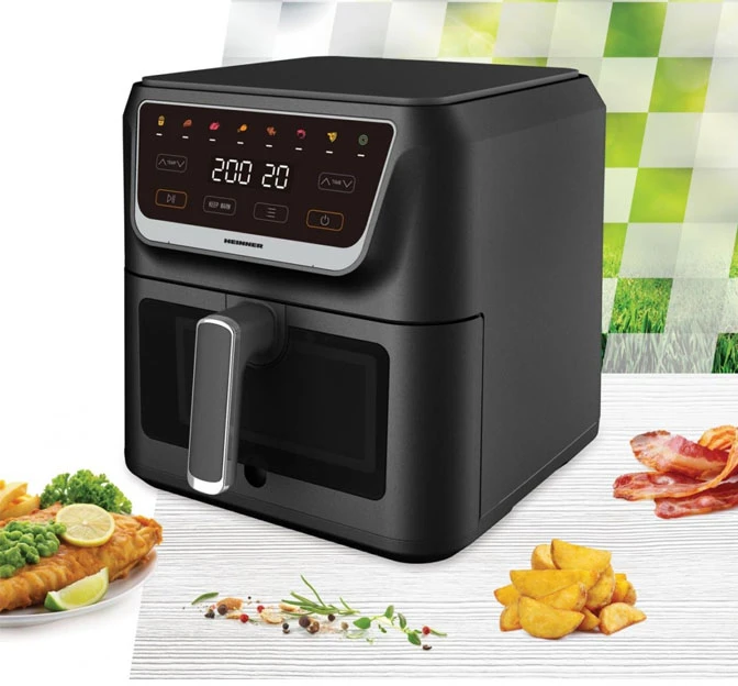 Gruzdintuvė HEINNER CRISPPRO CHEF HAF-H8BK1700 KARSTO ORO GRUPINtuvė