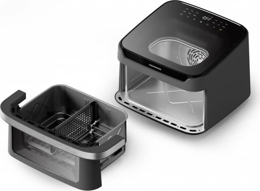Karšto oro gruzdintuvė 2200W, 10L HAF-C10DB22GREY HEINNER