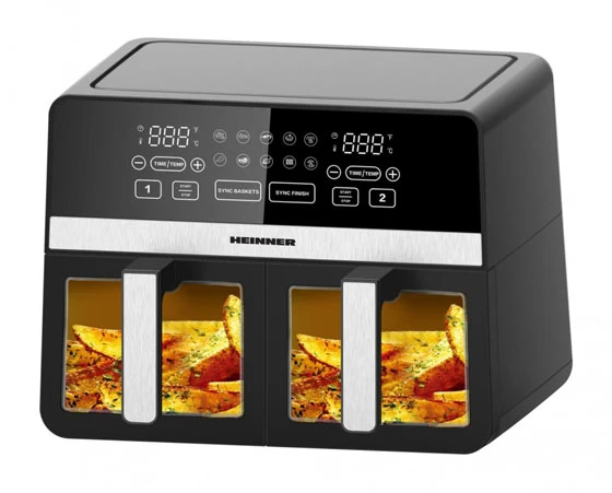 Gruzdintuvė Oro keptuvė 2400W, 9.5L HAF-K10DB24BK HEINNER