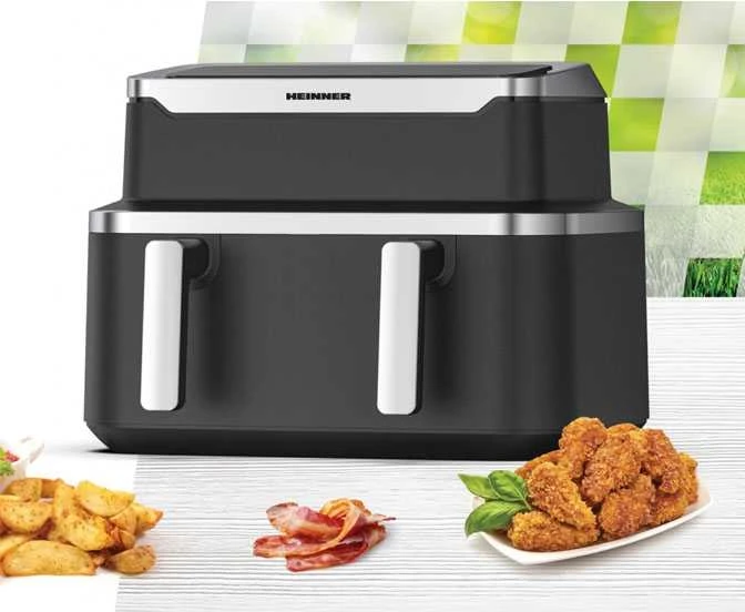 Karšto oro gruzdintuvė 2600W, 9L HAF-DDB9BK26 HEINNER