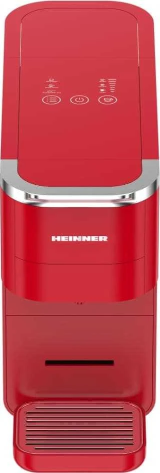 Kavos aparatas (tinka įv.kapsulės ir biri kava) 1525W, 1.5L HEMC-DD15RED HEINNER