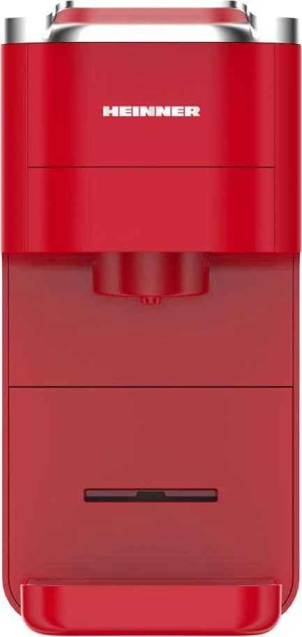 Kavos aparatas (tinka įv.kapsulės ir biri kava) 1525W, 1.5L HEMC-DD15RED HEINNER